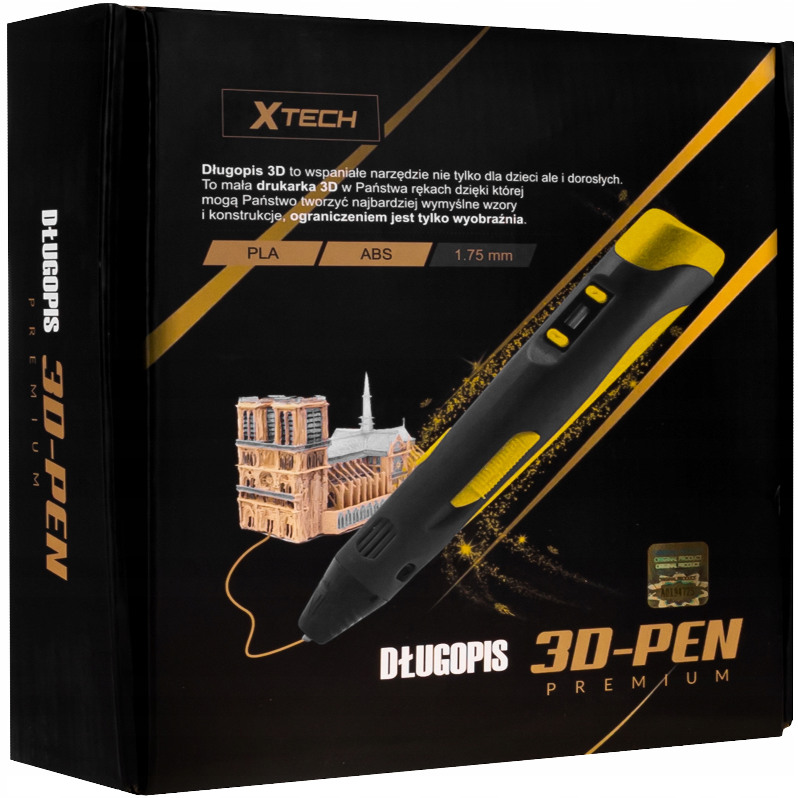 3D ПРИНТЕР PREMIUM PEN 3D 2021 100M EAN CARTRIDGE 5907783083549