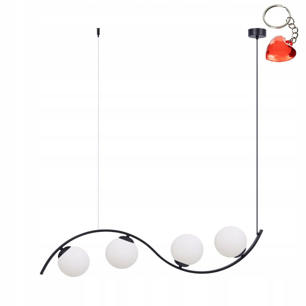 Závesná lampa Wave 4 5014 Zuma Line