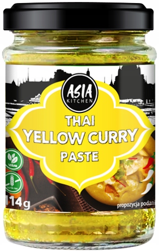 

Tajska pasta curry żółta 114g Asia Kitchen
