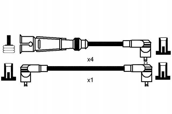 Vysokonapěťová Hadice Ngk Seat Arosa/c Asistenční systém řidiče #28