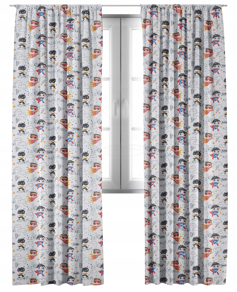 

Zasłona Na Żabki 145x250 cm Na Taśmie 100% Bawełna