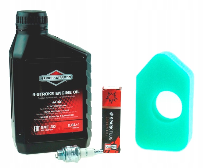 

Olej 0,6 Filtr Briggs 450 500 550 Ntyp +świeca