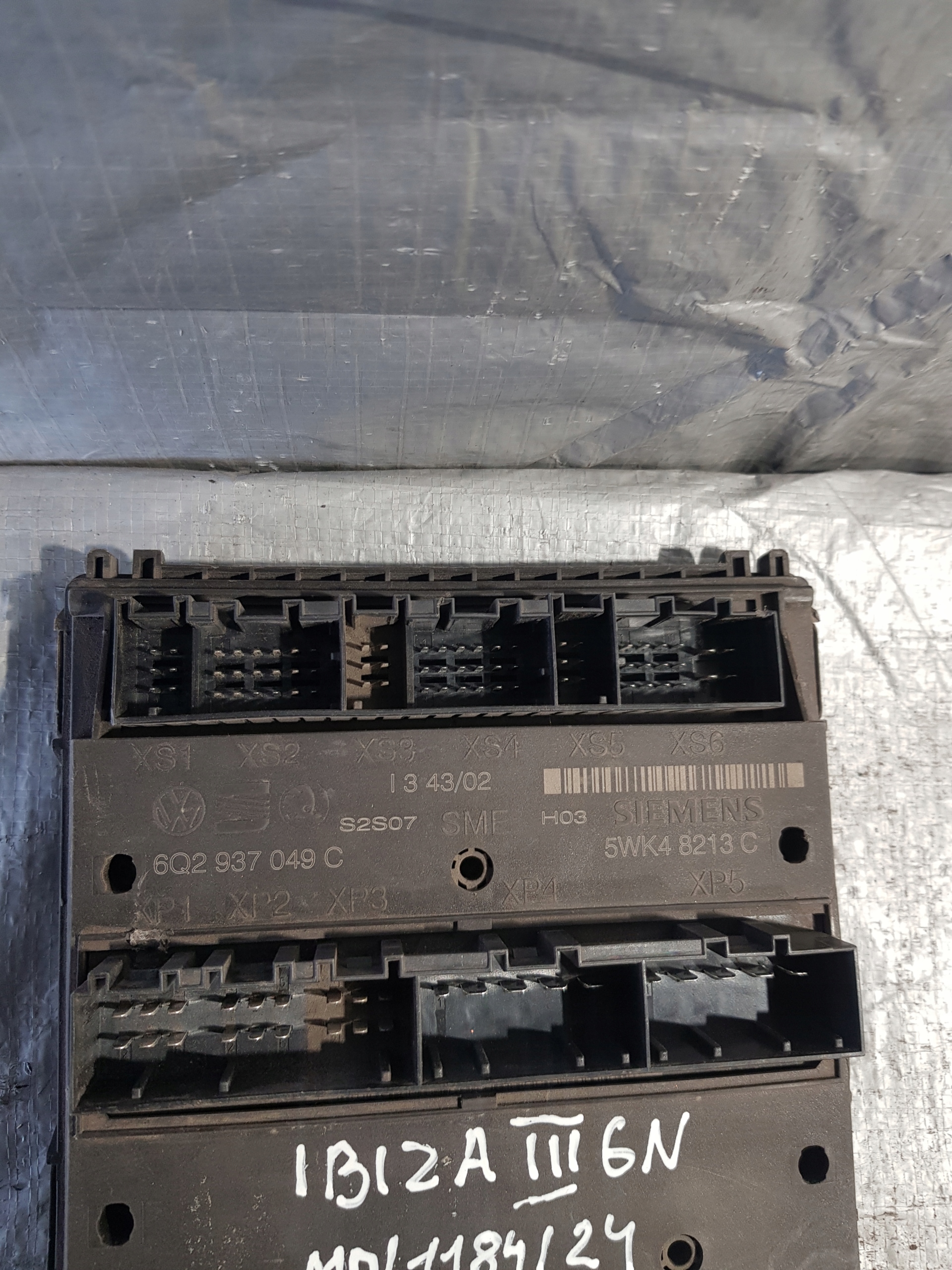 compartment comfort control unit SEAT IBIZA III 6Q2937049C