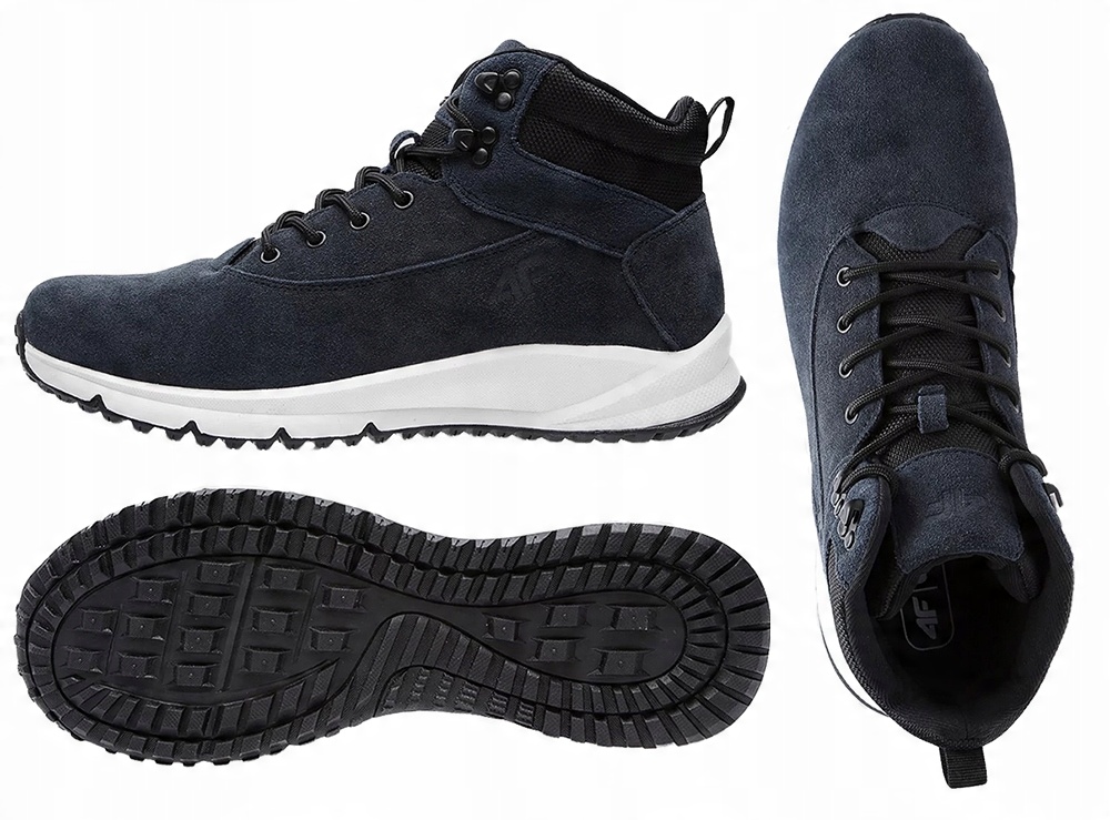 

4F Buty Męskie Miejskie Trapery Skóra OBMH200 r.44