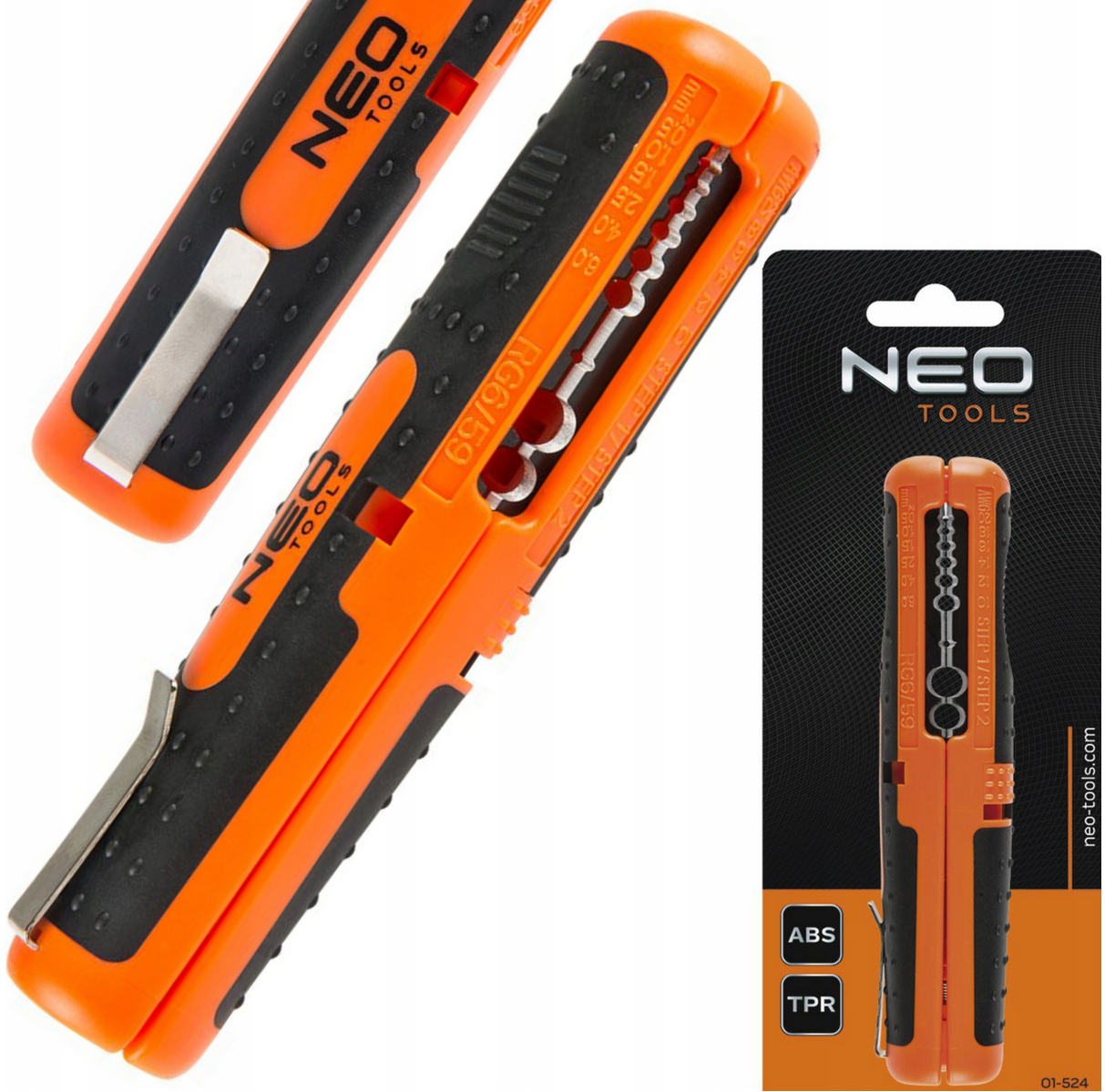 

Neo Ściągacz Izolacji 0,5 mm2 26 mm2 01-524
