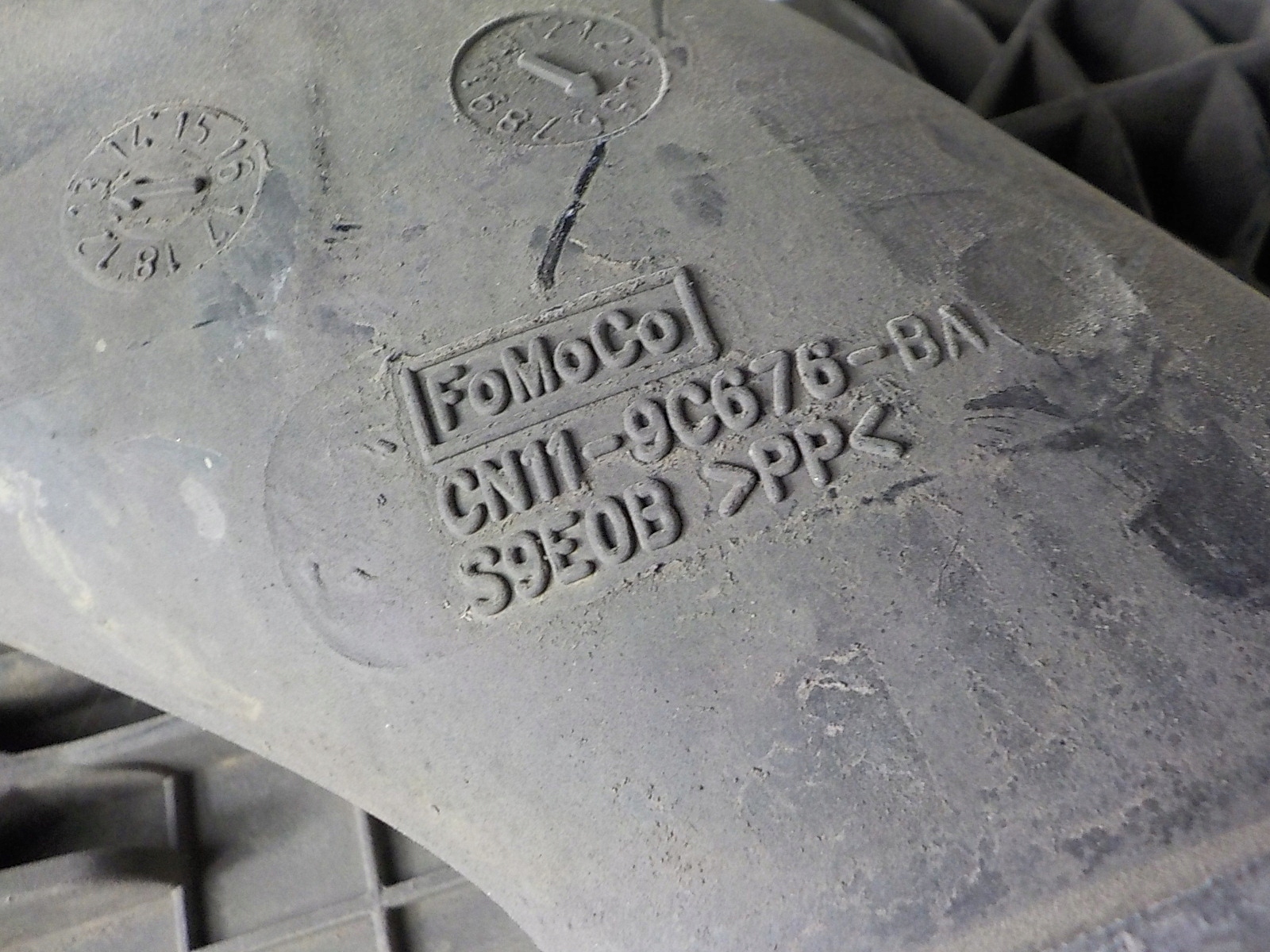 FORD FIESTA MK7 luftfiltergehäuse C1B1-9C662-AB CN11-9C676-BA CA