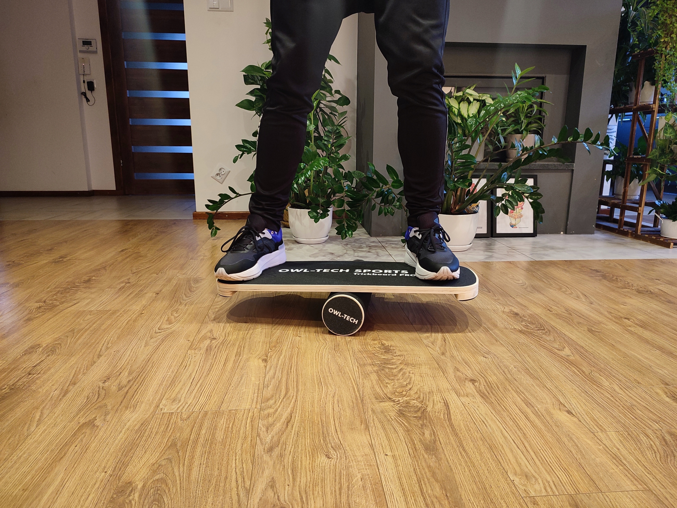 DESKA DO BALANSOWANIA ĆWICZENIA RÓWNOWAGI TRICKBOARD BALANCE BOARD + WAŁEK EAN (GTIN) 5907769862083