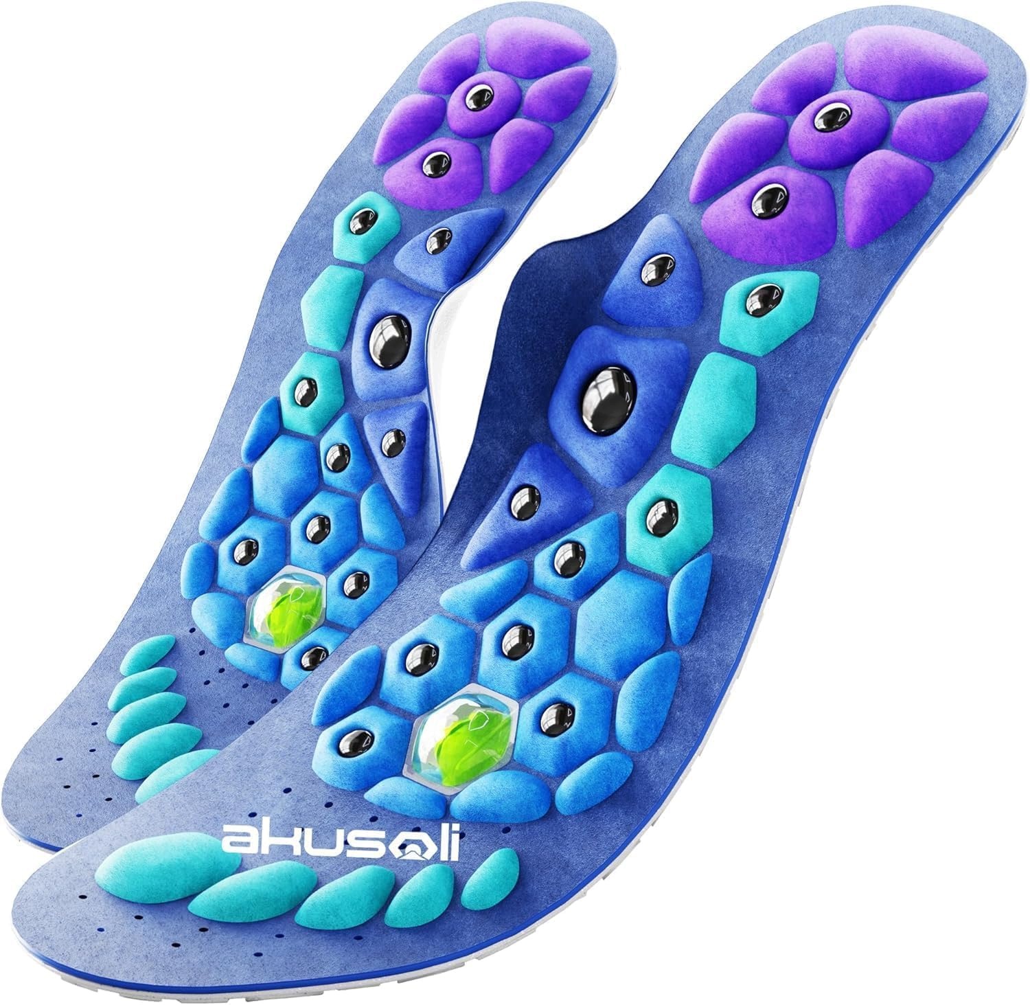 Akusoli Wkładki Magnetyczne do Butów L/XL (42-47)