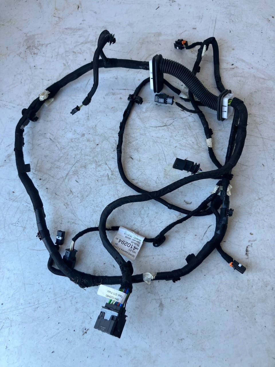 bundle wiring bonnet boot below KAMERE CITROEN C4 III 9841029480