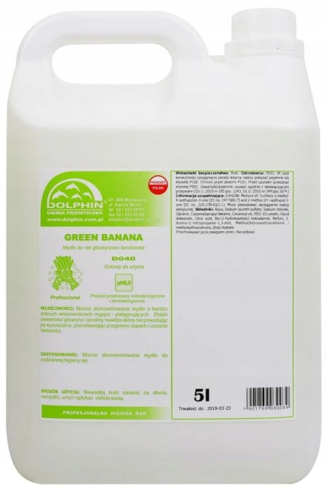 

Mydło w płynie do mycia rąk Banan bananowe 5L