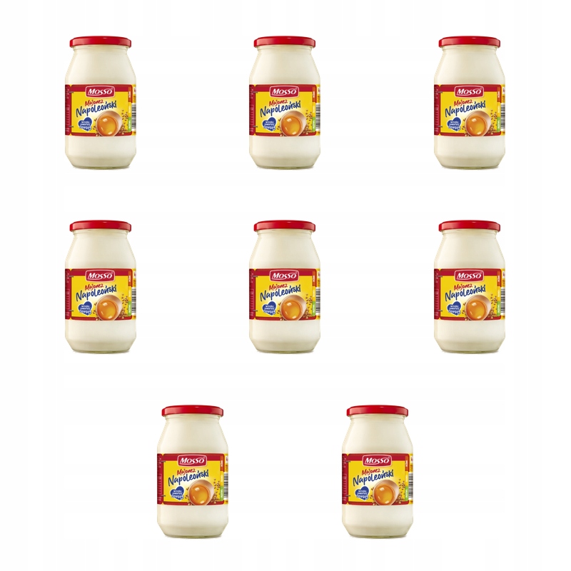 Mosso Napoleonská majonéza 470 g X8