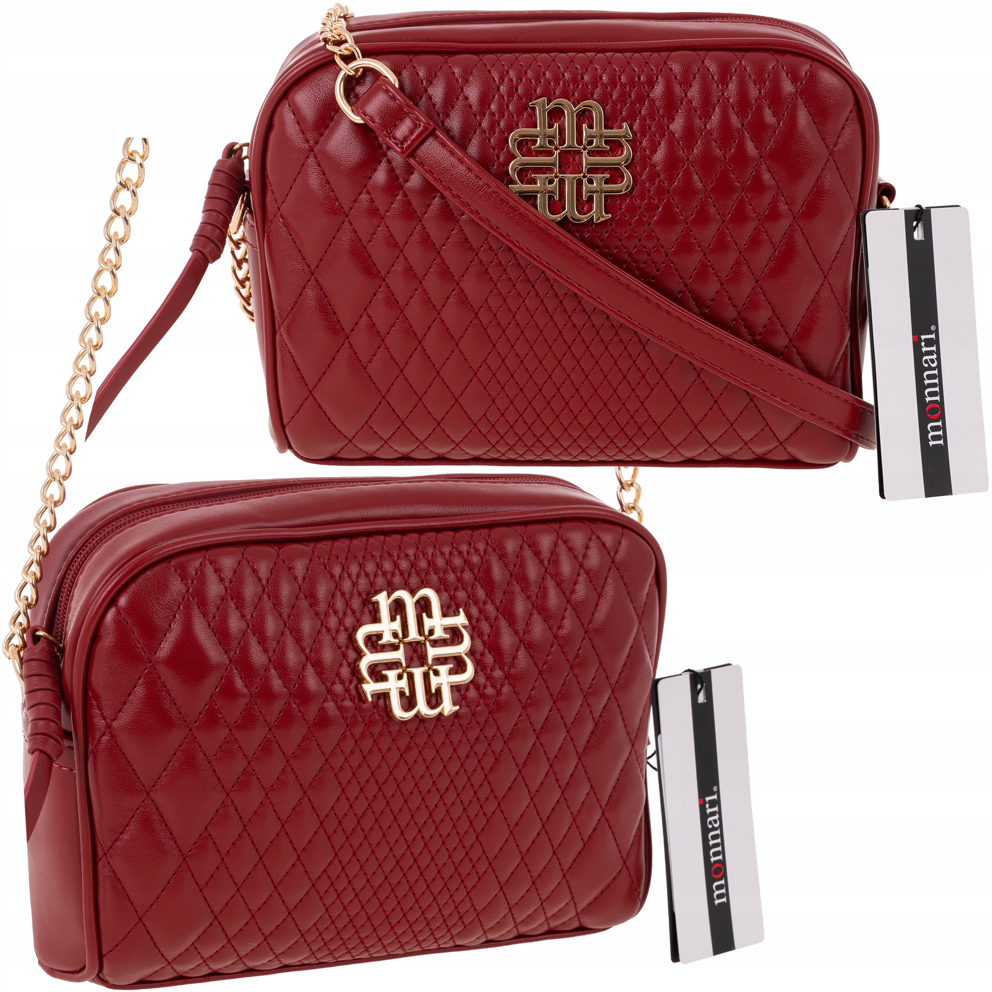 

Monnari Torebka Listonoszka Chanelka Czerwona