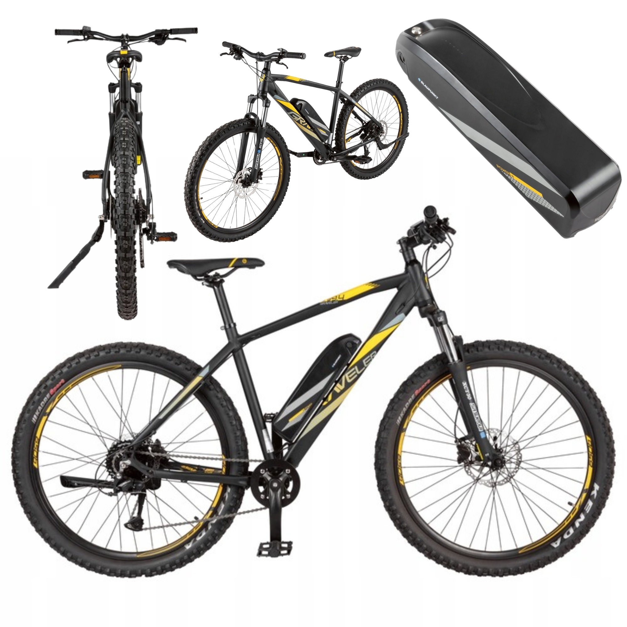 Elektrické horské kolo Prophete 27,5" 36 V 100 km Blaupunkt Mtb 650B