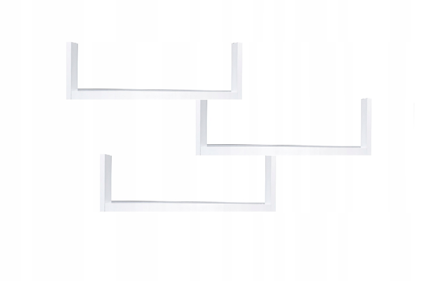 

Półka Wisząca 100cm z boczkami komplet 3 sztuki