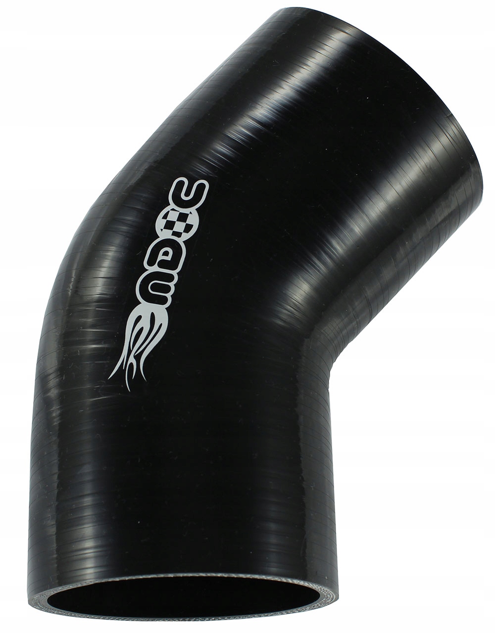 MDC KOLANKO SILIKONOWE 89mm 45s intercooler CZARNE