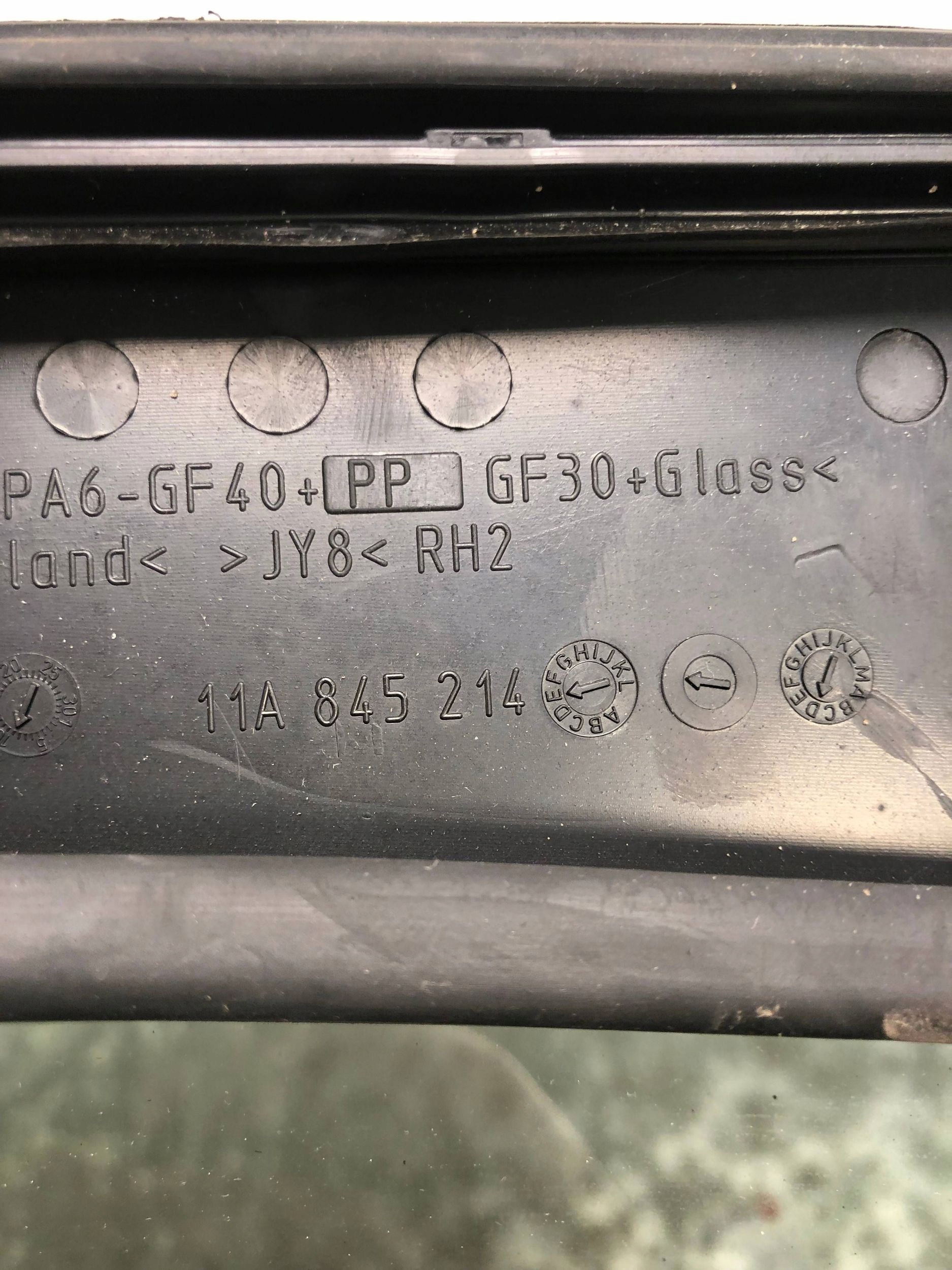 window bodywork right rear part AS3 VW ID4 ID.4 11A845214