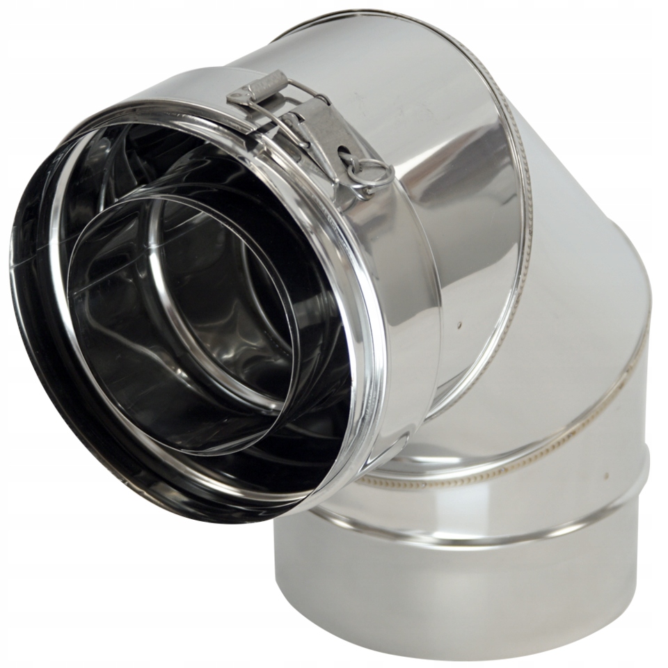 Koaxiálne koleno 90° fi 100/150