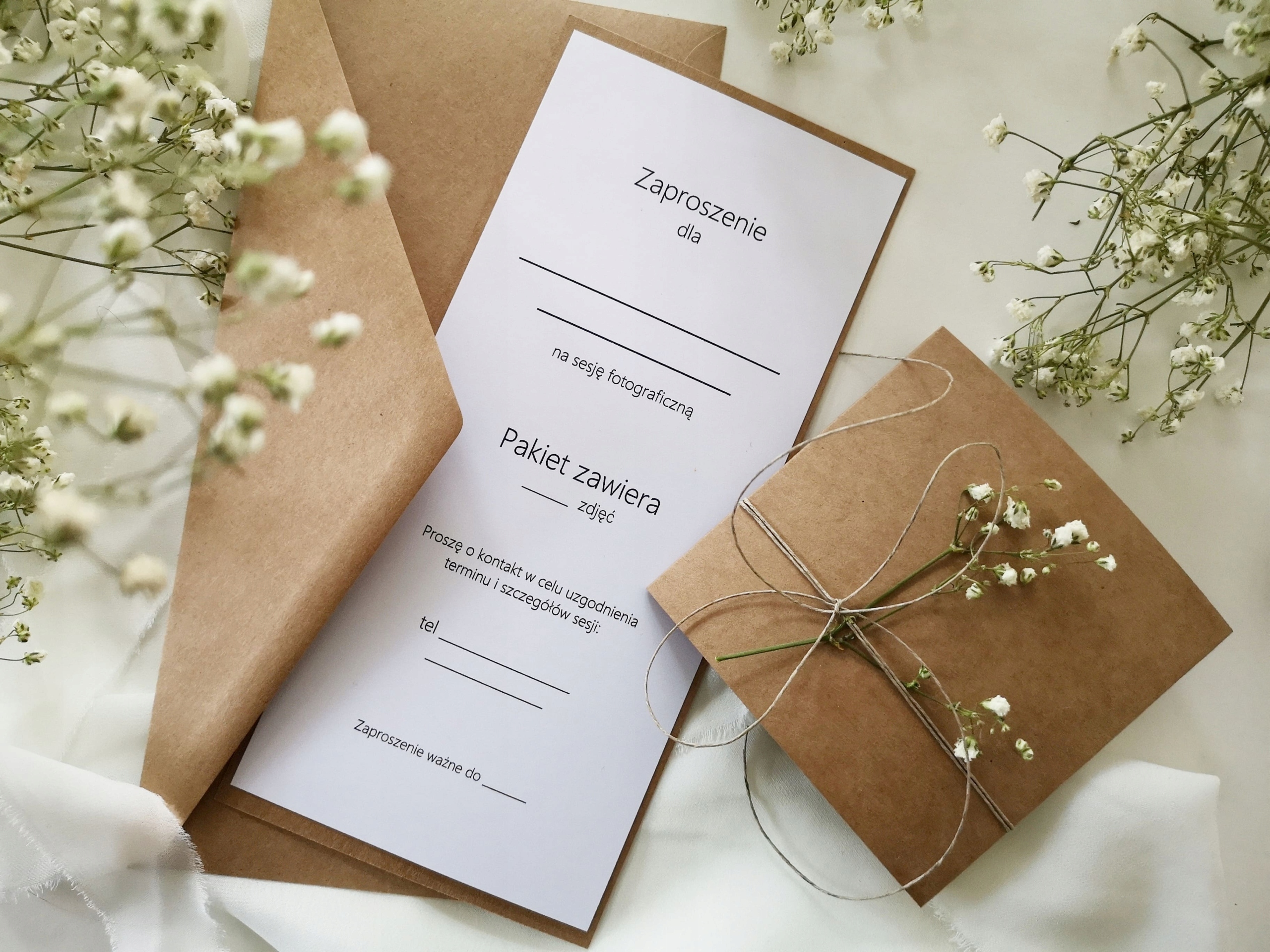 Zaproszenie na komunijną sesję fotograficzną Marka Qualit