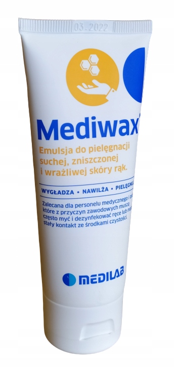 

Mediwax 75ml krem do rąk z woskiem pszczelim