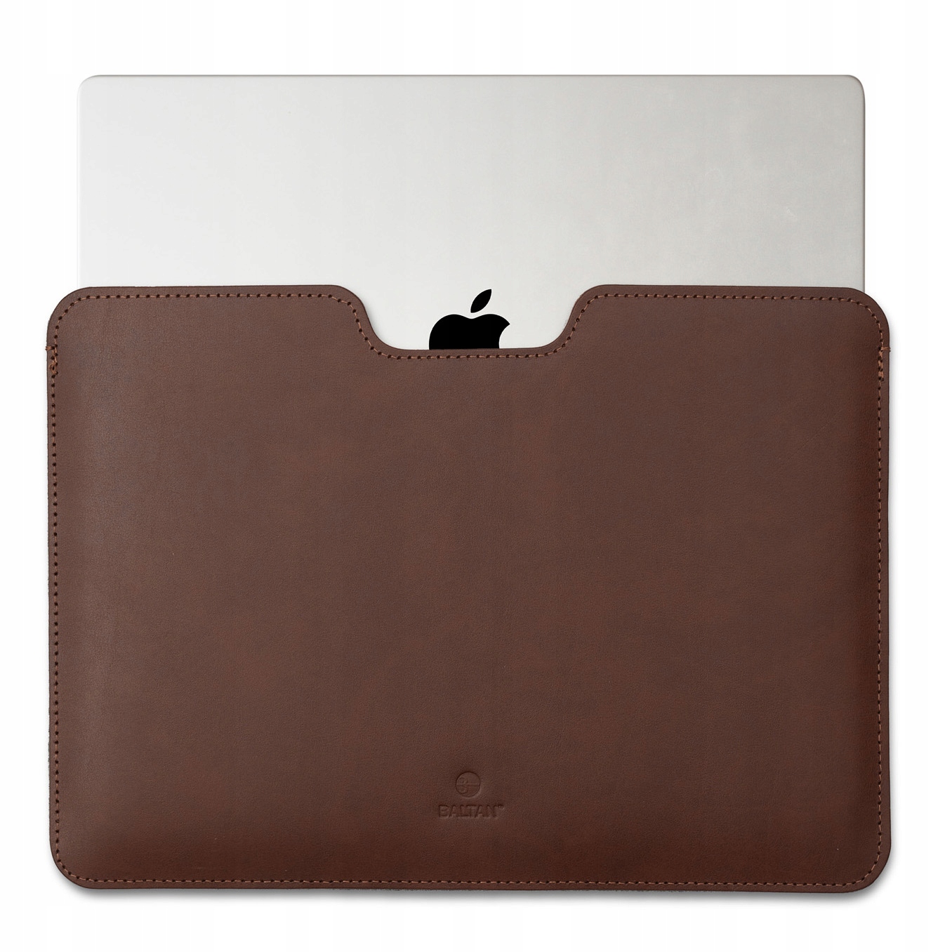 Baltan Elegantní Pouzdro Pouzdro Pro MacBook Air 13 M3, Určené Pro Tmavě Hnědou Barvu