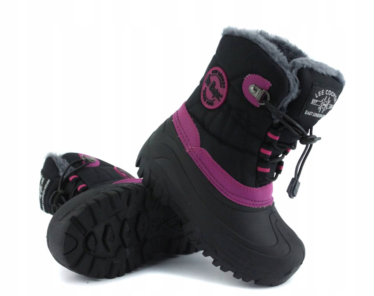 

Lee Cooper 0523K Czarne Dziecięce Śniegowce R.34