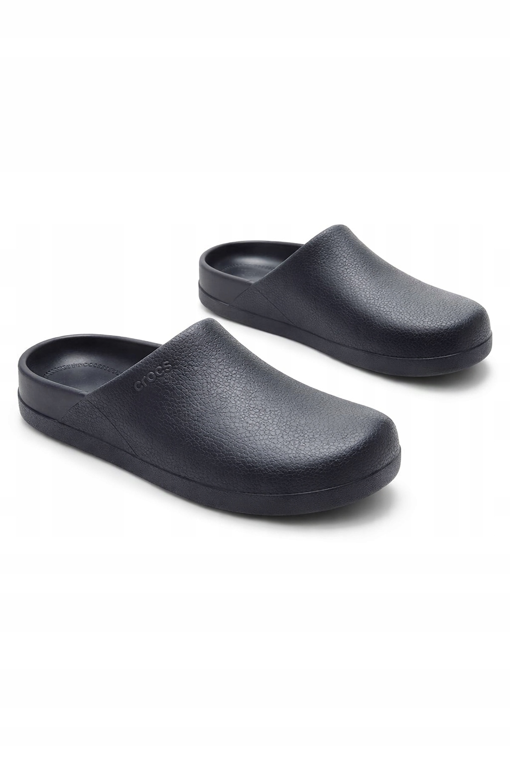 Crocs Černé Nazouváky Z Gumového Materiálu Bez Ozdob 38,5 I2A