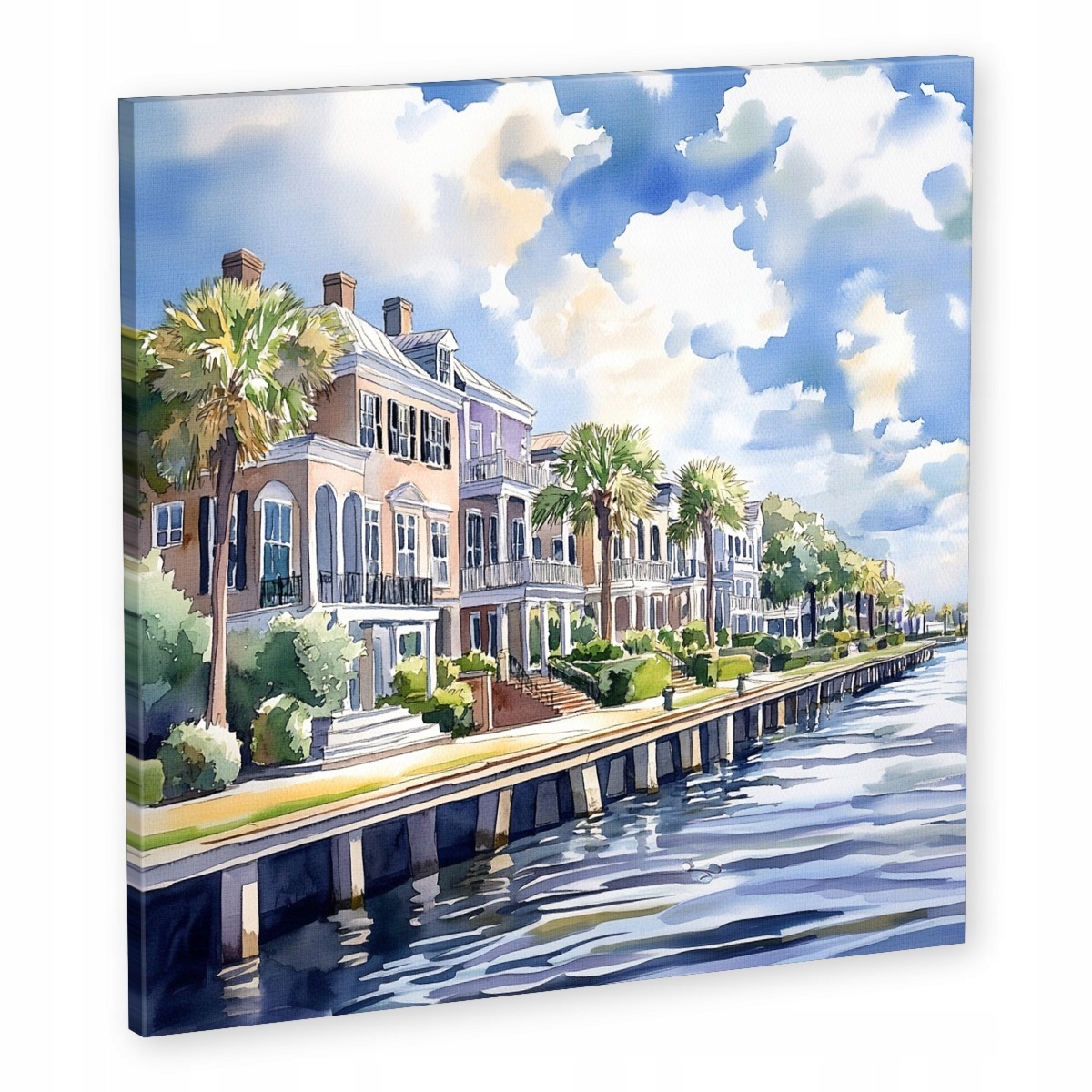 Obraz Na Plátně Canvas Architektura Kolonialismus Usa Město Pobřeží 50x50