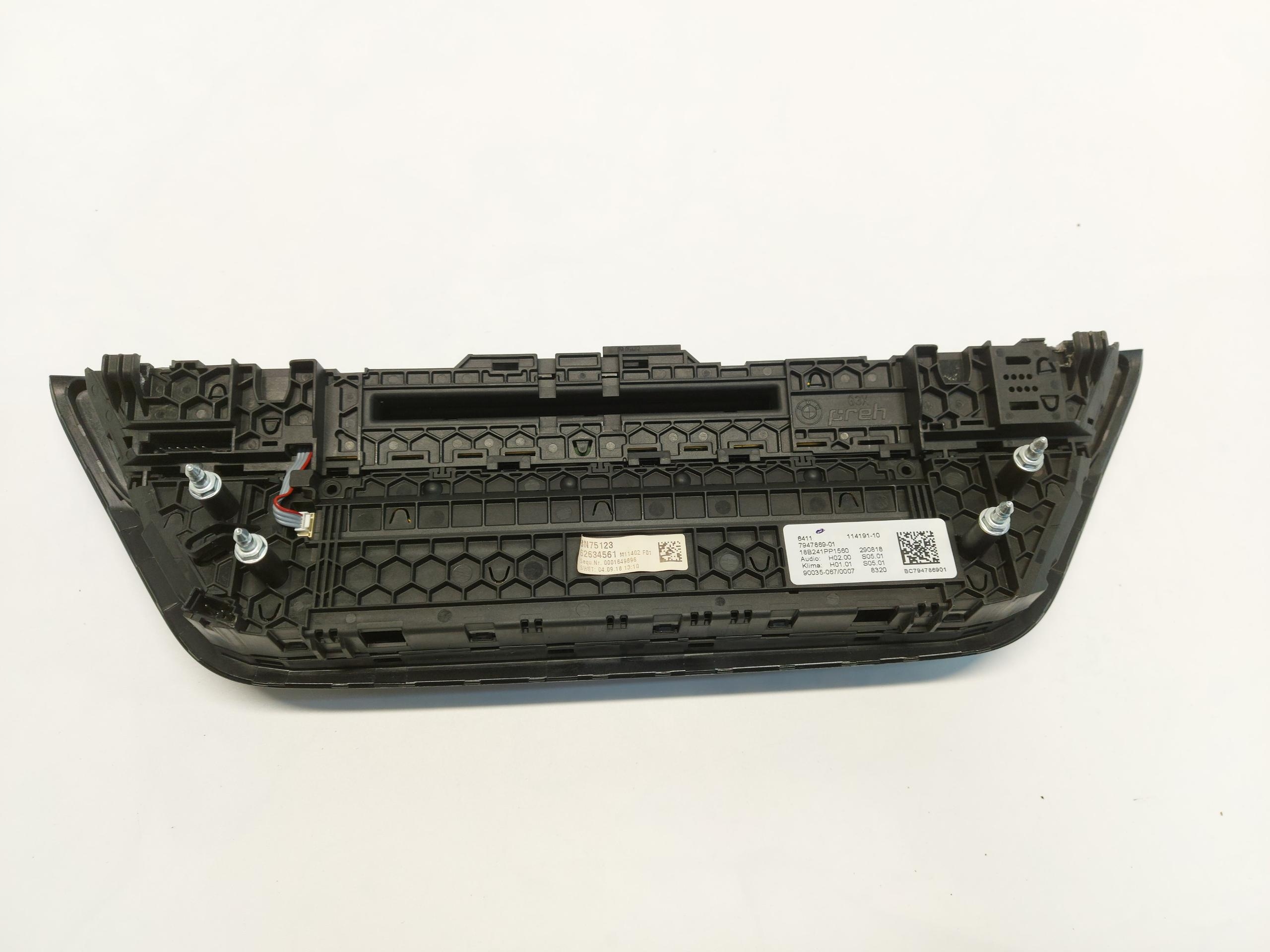 BMW G30 530e Unite commande clima 7947869-01
