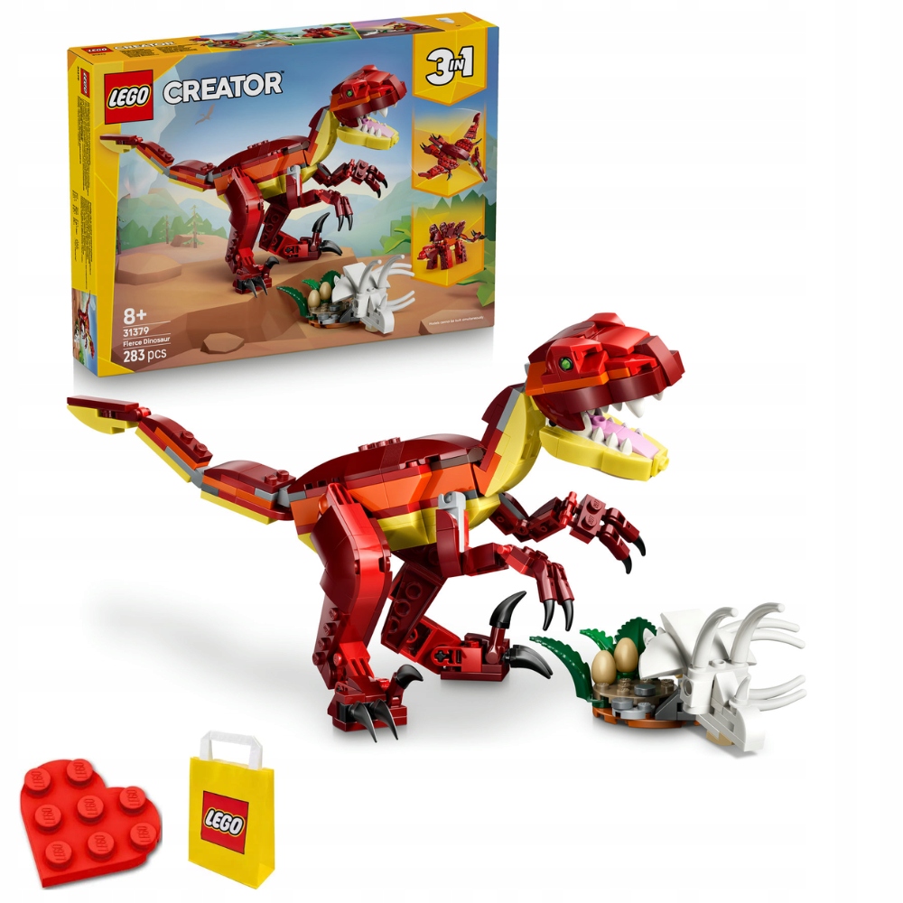 Lego Creator 3v1 31379 Hrozivý dinosaurus