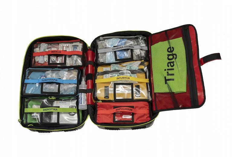 Batoh záchranára PSP, OSP, tímy RM Zdravotnícke zariadenia nie