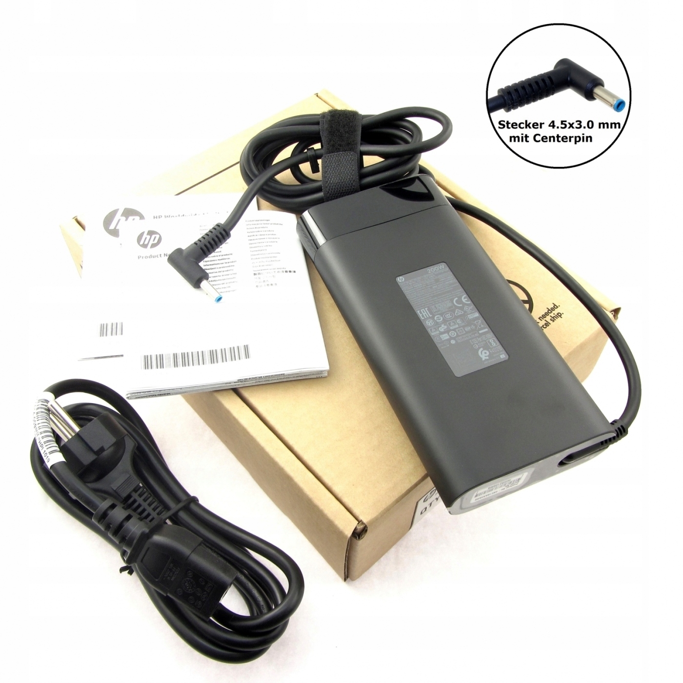 Hp Adptr 200W Pfc Smart 4.5Mm Del