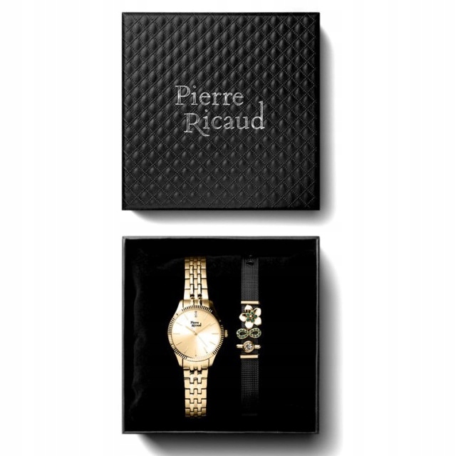 Dámské hodinky Pierre Ricaud P21018.1111Q148.F zlaté