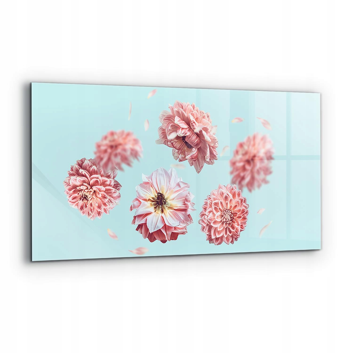 Dekoračný panel Kvety Vzdušná kompozícia 120x60 cm