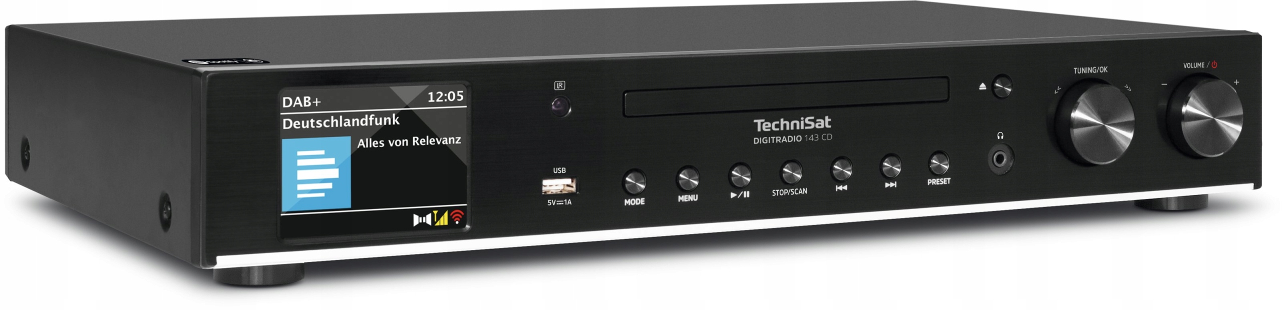 

Tuner Cyfrowy Radio Dab Fm Internetowe WiFi CD MP3