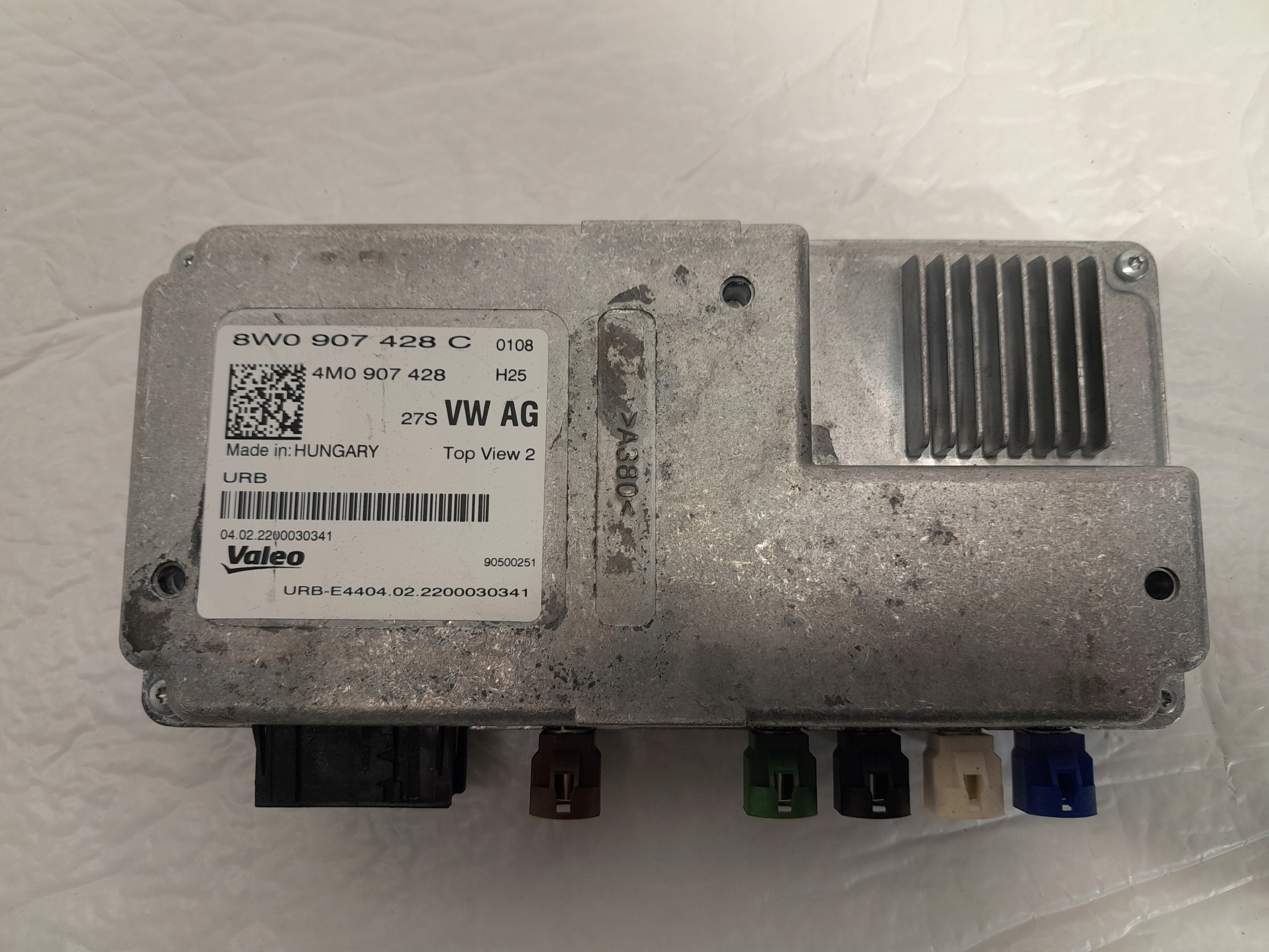 AUDI A4 B9 LIFT control unit KAMER 360 8W0907428C