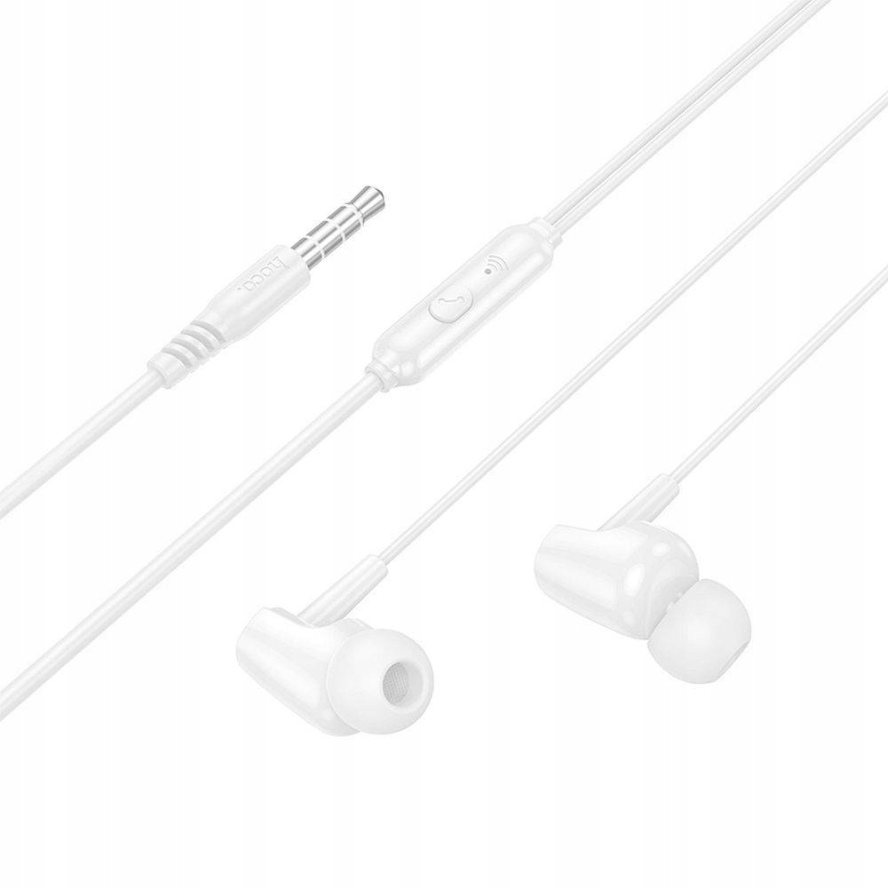 Hoco Zestaw Słuchawkowy Słuchawki Dokanałowe Jack 3,5Mm Z Mikrofonem M112