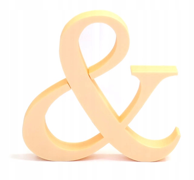 LITERY INICJAŁY 3D DEKORACJA STOŁU ŚLUB WESELE TR1 Marka bez marki