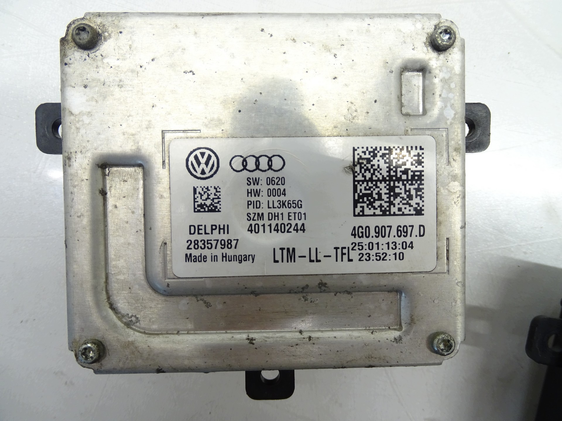 control unit module LED AUDI Q5 8R A5 8T LIFT 4G0907697D