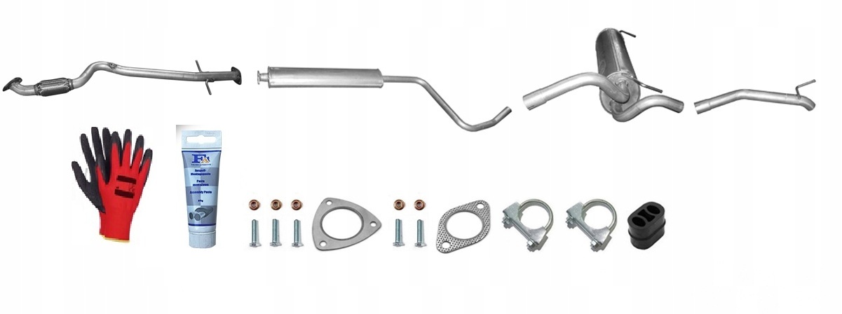 Opel Astra J 1.6i 85kW (od Roku 2009) Hatchback sada tlumičů výfuku bonus