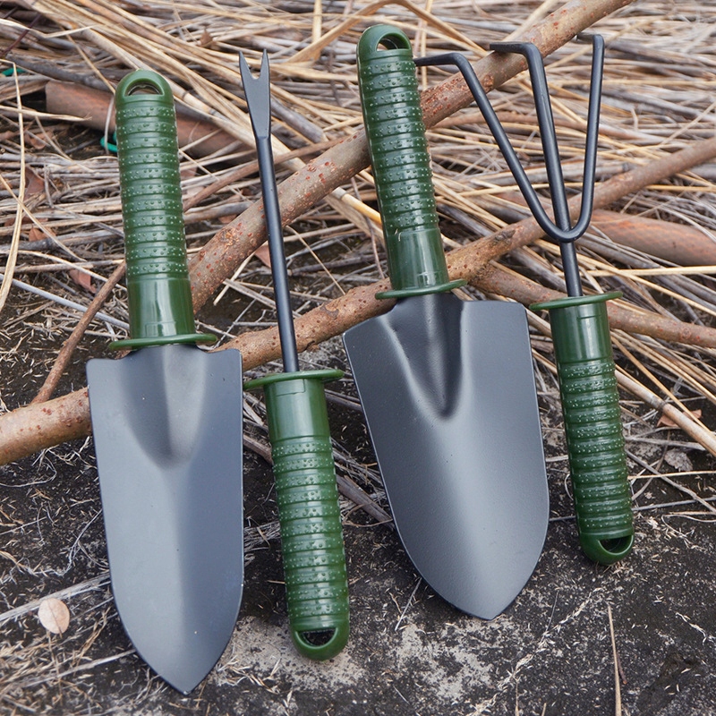 ZESTAW NARZĘDZI OGRODNICZYCH OGRODOWYCH ŁOPATKA GRABIE PAZURKI Marka inna