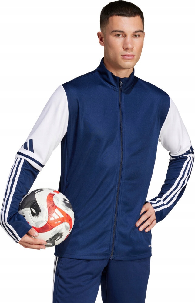 Pánská Mikina Adidas Squadra 25 Training Tmavě Modrá-bílá JD2978 vel. S