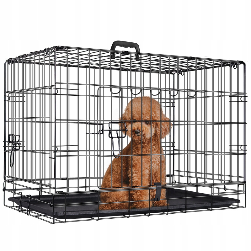 Kotec pro psy a psy, klec M 76x46x51 cm