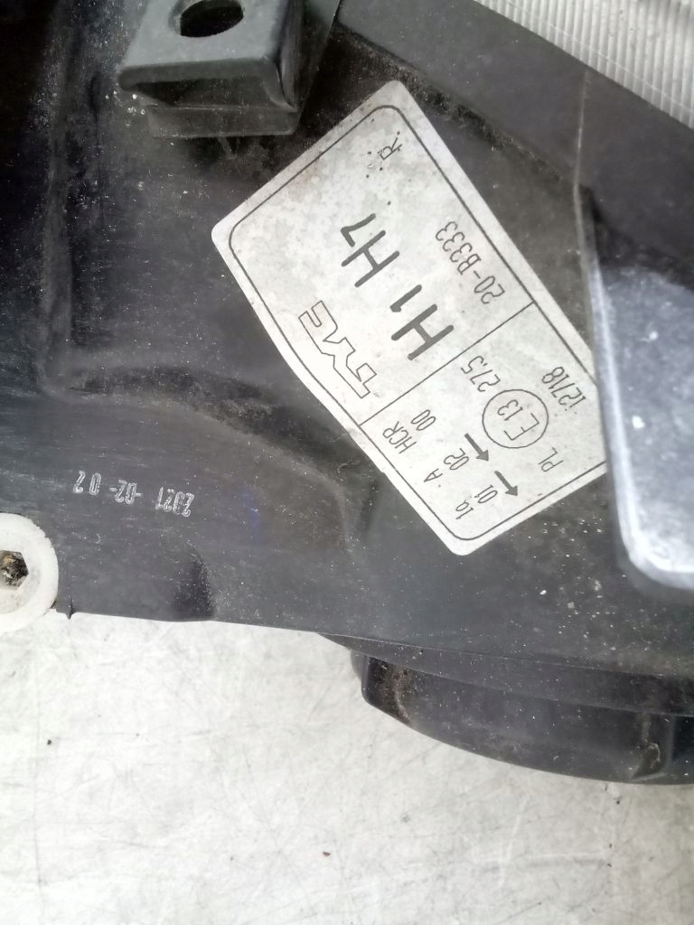 Citroen Jumper III 3 light right front front
