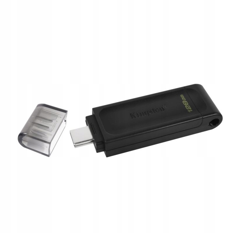 Pendrive Kingston 128GB USB Typ C USB-C DT70 czarn Stan opakowania oryginalne