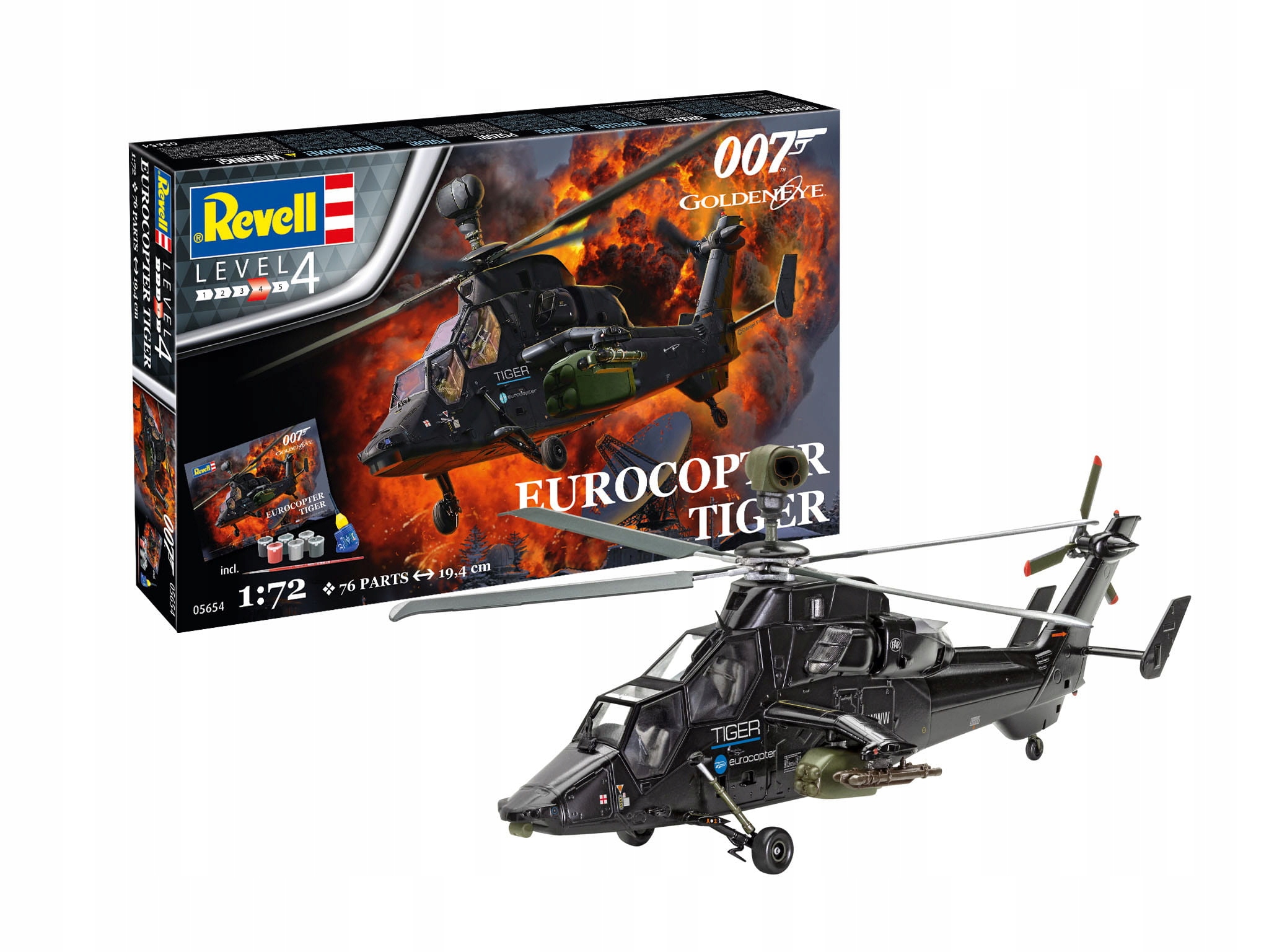 Eurocopter Tiger James Bond 007 GoldenEye 1:72 Revell 05654