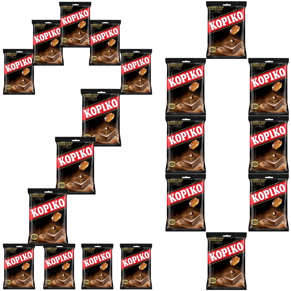 20x Cukierki Kawowe Smak Oryginalne Kawy Coffee Candy Indonezja 120g Kopiko