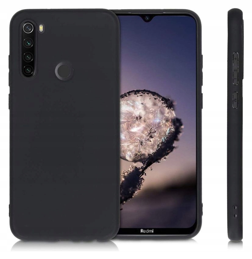 Etui FLEXI +SZKŁO do Xiaomi Redmi Note 8T | MATOWE Dedykowany model Redmi Note 8T
