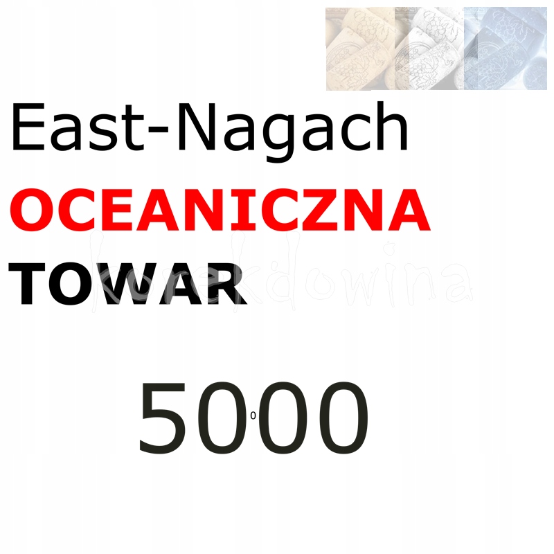 E 5000 szt towaru OCEANICZNA FOE East-Nagach FORGE OF EMPIRES