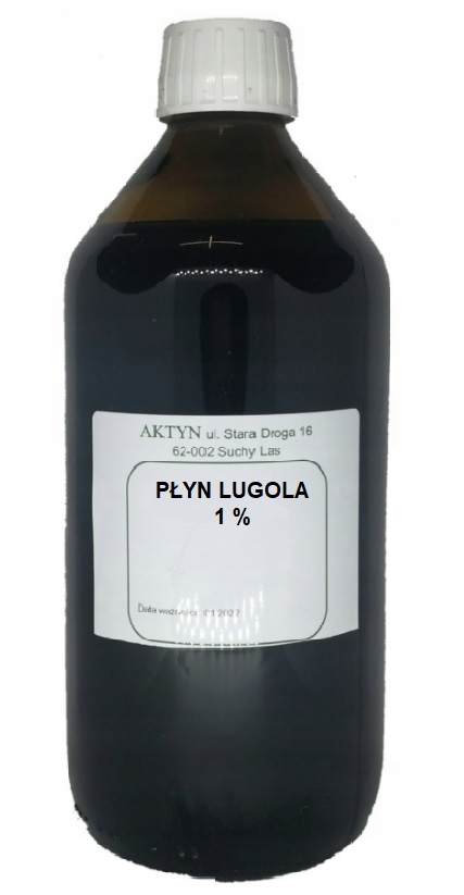

Jodyna roztwór wodny (płyn Lugola) 250ml
