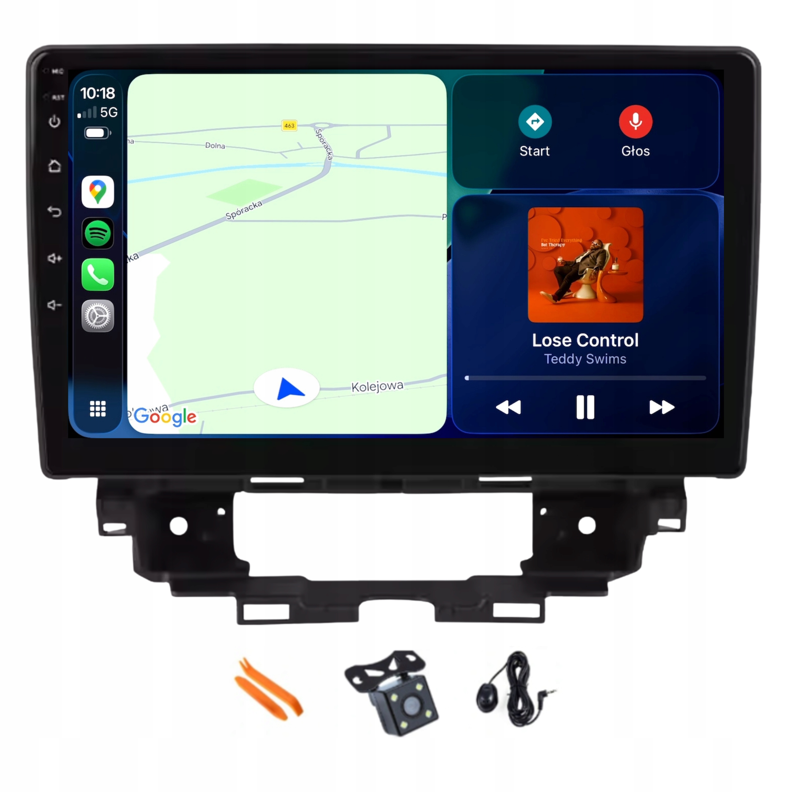 Rádio Android Navigácia Qled Carplay 64GB Lte Gps Renault Kangoo 3 19-25